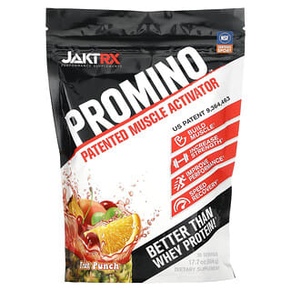 JAKTRX, Promino Patented Muscle Activator, Fruit Punch, 17.7 oz (504 g)