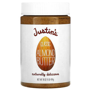 Justin's Nut Butter, Beurre d'amande classique, 454 g