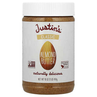 Justin's Nut Butter, Beurre d'amande classique, 454 g