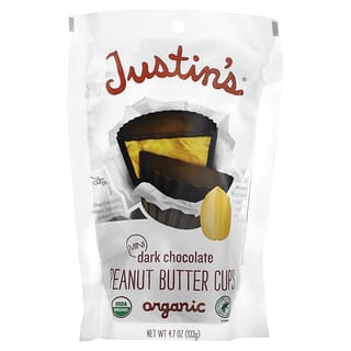 Justin's Nut Butter, Organic Mini Dark Chocolate Peanut Butter Cups, 4.7 oz (133 g)