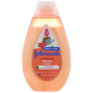 Johnson's Baby, Kids, Definidor de Cachos, Shampoo, 400 ml (13,6 fl oz)