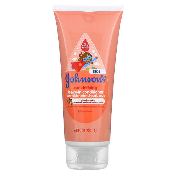 Johnson's Baby, キッズ カールディファイニング 洗い流さないトリートメント 200ml（6.8液量オンス）