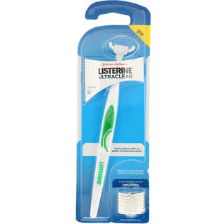 Johnson's Baby, Listerine, Ultraclean, Access Flosser Starter Pack, Unflavored, 8 Disposable Heads