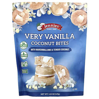 Jennies Macaroons, Very Vanilla Coconut Bites, with Marshmallows & Tender Coconut, 5.25 oz (149 g)