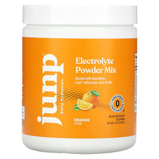 JUNP Hydration, Mélange de poudre d'électrolytes, Orange, 405 g