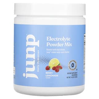 JUNP Hydration, Mezcla de electrolitos en polvo, Limonada de bayas`` 423 g (14,9 oz)