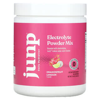 JUNP Hydration, Electrolyte Powder Mix, Dragonfruit Limeade, 14.9 oz (423 g)