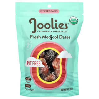 Joolies, Пресни фурми Medjool, без костилка, 9 унции (255 g)