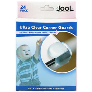 Jool Baby Products, Ультра прозрачные угловые ограждения, 24 шт.