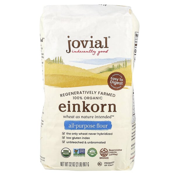 Jovial, Organic Einkorn All-Purpose Flour, 32 oz (907 g) — product photo 1