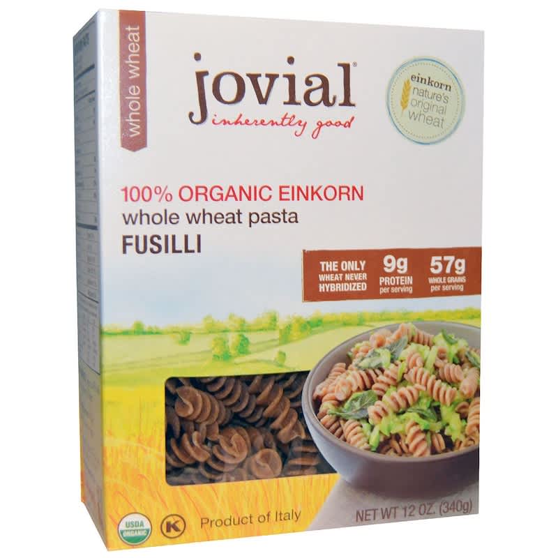 Pasta integral fusilli 