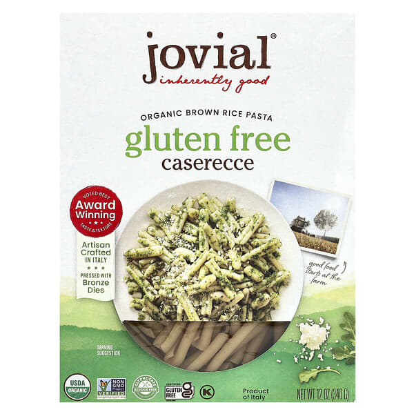 Jovial, 有機玄米パスタ、カサレッチェ、340g（12オンス）