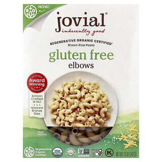 Jovial, 有機糙米義大利面，角狀通心粉 ，無麩質，12盎司（340克）