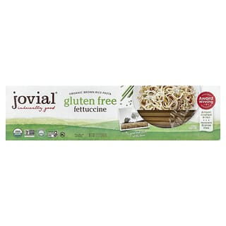 Jovial, Organic Brown Rice Pasta, Gluten Free Fettuccine, 12 oz (340 g)