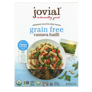 Jovial, Pasta orgánica sin cereales, Yuca fusilli, 227 g (8 oz)