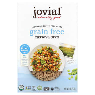 Jovial, Orzo de yuca orgánica sin cereales, 227 g (8 oz)