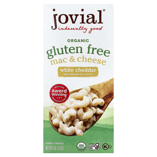 Jovial, Organic Gluten Free, Mac & Cheese, White Cheddar , 6 oz (170 g)