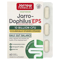 Jarrow Formulas（ジャロウフォーミュラズ）, Jarro-Dophilus®（ジャロードフィルス）EPS（高度なプロバイオティクスシステム）、ベジカプセル60粒（1粒あたり50億CFU）