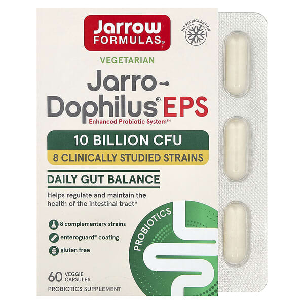 Jarro-Dophilus® EPS, 60 Veggie Caps (5 Billion CFU per Capsule)