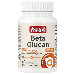 Jarrow Formulas, Beta-glukan, 250 mg, 60 kapsułek
