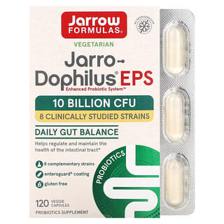 Jarrow Formulas, Jarro-Dophilus EPS，100 亿，120 粒素食胶囊