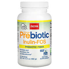 Jarrow Formulas, Prebiotic Inulin FOS Powder, präbiotisches Inulin-FOS-Pulver, 180 g (6,3 oz.)