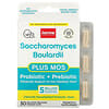 Saccharomyces Boulardii Plus MOS, 5 Billion, 30 Delayed Release Veggie Caps