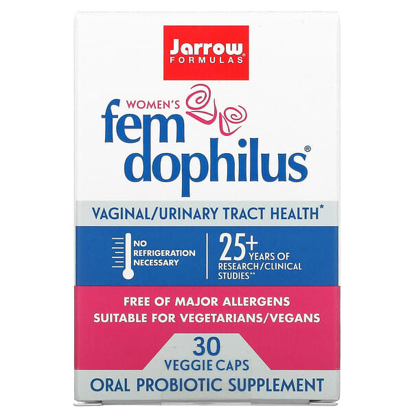 Jarrow Formulas, Women's Fem Dophilus、ベジカプセル30粒