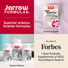 Jarrow Formulas, Women‘s Fem Dophilus, Dophilus für Frauen, 60 pflanzliche Kapseln
