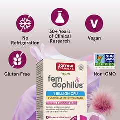 Jarrow Formulas, Fem Dophilus, 1 Billion CFU, 60 Veggie Capsules