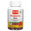Probiotic Duo, Raspberry, 3 Billion, 60 Gummies