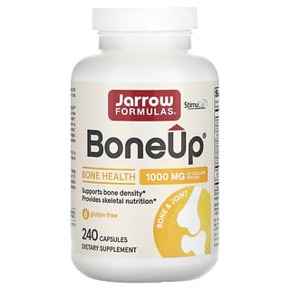 Jarrow Formulas, BoneUp, 1.000 mg, 240 Cápsulas