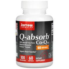 جارو فورميلاز‏, إنزيم Q10 المساعد من Q-absorb، 100 ملجم، 60 كبسولة هلامية