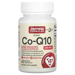 Jarrow Formulas, Coenzima Q10, 200 mg, 60 cápsulas vegetales