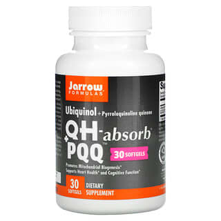جارو فورميلاز‏, يوبيكوينول، QH-Absorb + بيرولوكوينولين كوينون، 30 كبسولة هلامية