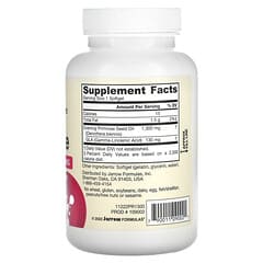 Jarrow Formulas, 月見草軟凝膠，1300 毫克，60 粒裝