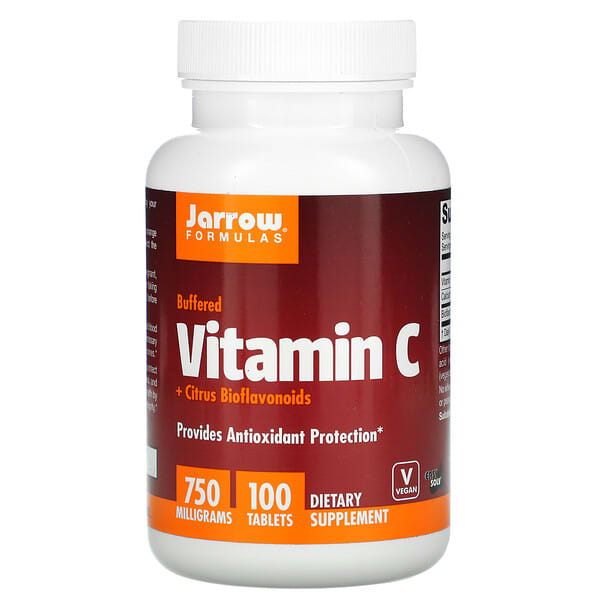 Jarrow Formulas, Vitamin C, 750 mg, 100 Tabletten