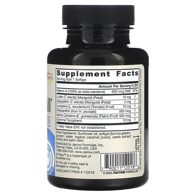 CarotenAll, Mixed Carotenoids Complex, 60 Softgels CarotenAll, Mixed Carotenoids Complex, 60 Softgels