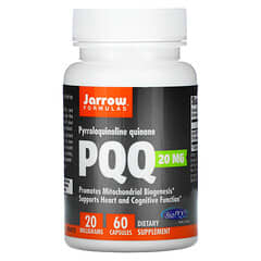Jarrow Formulas, PQQ（ピロロキノリンキノン）、20mg、60粒