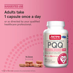 Jarrow Formulas, PQQ（ピロロキノリンキノン）、20mg、60粒