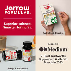 Jarrow Formulas, Zinc Balance, Suplemento alimentario, 100 cápsulas vegetales
