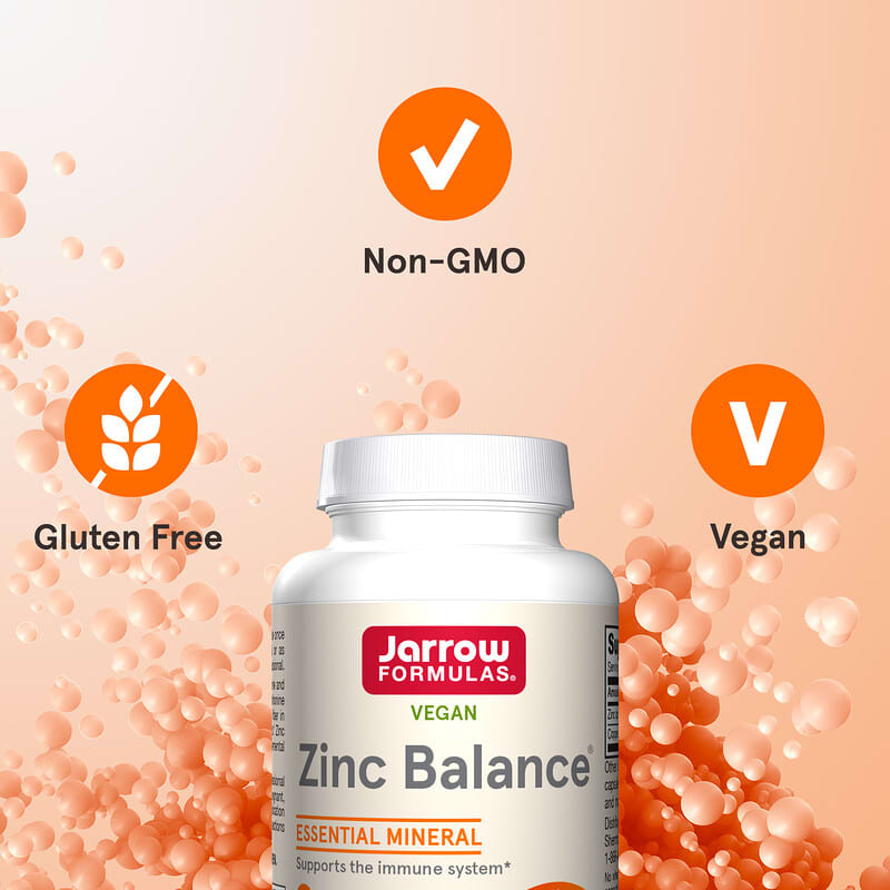 Zinc Balance vegano, 100 cápsulas vegetales