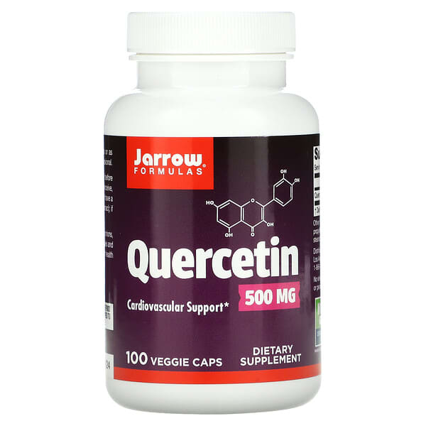 Jarrow Formulas, Quercetin, 500 mg, 100 Capsules