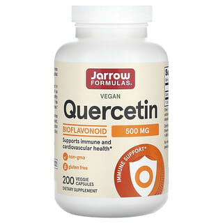 Jarrow Formulas, Quercetin, 500 mg, 200 Veggie Capsules