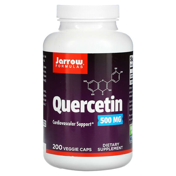 Jarrow Formulas, Quercetin, 500 mg, 200 Veggie Caps