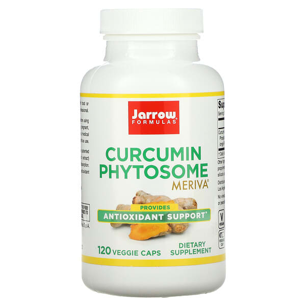 Jarrow Formulas, クルクミンPhytosome（フィトソーム）、500mg、ベジカプセル120粒