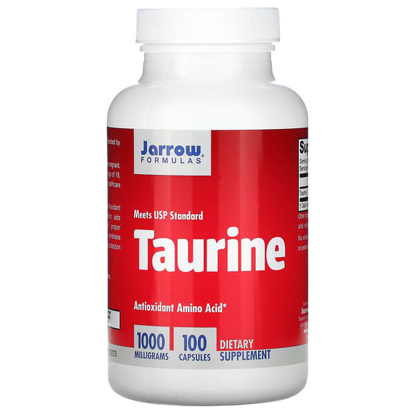 Jarrow Formulas, Taurine, Taurin, 1.000 mg, 100 Kapseln