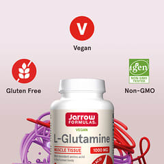 Jarrow Formulas, L-glutamina, 1000 mg, 100 comprimidos