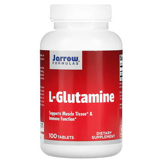 Jarrow Formulas, L-Glutamine, L-Glutamin, 1.000 mg, 100 Tabletten