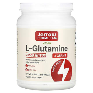 Jarrow Formulas, L-Glutamina, 1.000 g (35,3 oz)